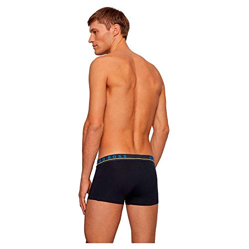 BOSS Trunk 3p Co/El Bóxer, Multicolor Open Miscellaneous985, S (Pack de 3) para Hombre