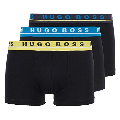 BOSS Trunk 3p Co/El Bóxer, Multicolor Open Miscellaneous985, S (Pack de 3) para Hombre