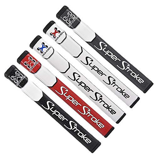 Bouder Golf Putter Grip Grip Grip PU Material ligero portátil suave antideslizante de gran tamaño para elegir para hombre Tour Putter Grip 5 colores 2.0 negro