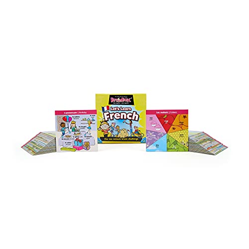 Brainbox- Juego Aprendamos Francés, Multicolor (BrainBox G0990055)