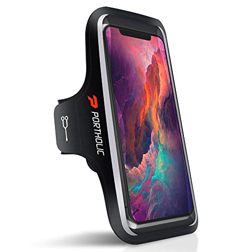 Brazalete Deportivo para teléfono móvil Universal, Funda de Bolsillo PORTHOLIC para Correr para iPhone 13/12/XS Pro MAX/8 Huawei P50/40/Mate Galaxy S21/20 hasta 6,5 Pulgadas