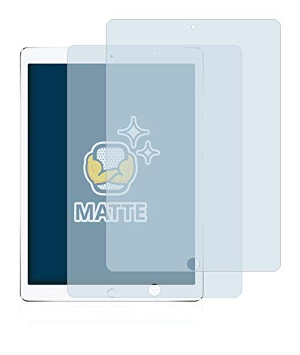 BROTECT Protector Pantalla Anti-Reflejos Compatible con Apple iPad Pro 10.5" 2017 (2 Unidades) Película Mate Anti-Huellas