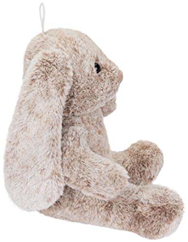 BRUBAKER Conejo de Peluche con Orejas Flexibles - Conejo de Peluche de 28 cm para Niños - Conejo de Peluche - Juguete de Peluche Gris Marrón