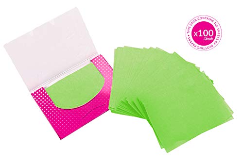 Brushworks Tea Tree Blotting Papers - 100 Sheets