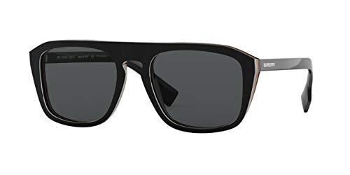 BURBERRY Gafas de Sol BE 4286 BLACK/GREY 55/19/145 hombre