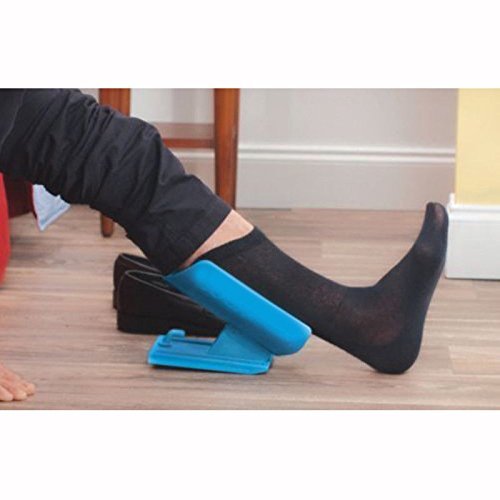 Calcetines calzador capalta Flores Sock Slider Easy On Aid Helper Fácil en fácil de calcetín Quitar y poner. Herramientas
