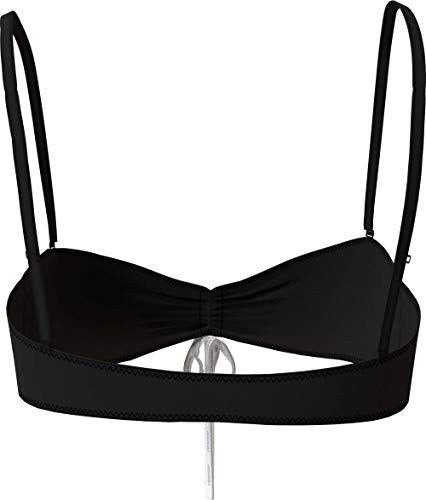 Calvin Klein Bandeau-RP Parte Superior de Bikini, Pvh Black, XS para Mujer