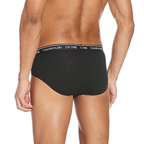 Calvin Klein Brief-CK One Bóxer, Black, S para Hombre