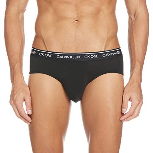 Calvin Klein Brief-CK One Bóxer, Black, S para Hombre