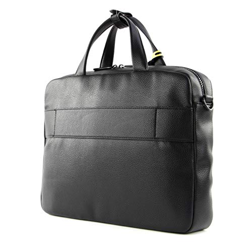 Calvin Klein CK Duty Laptop Bag, Maletines para Hombre, Negro, OS