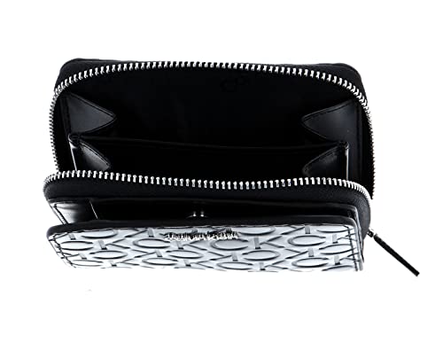 Calvin Klein CK Must Zip Around Wallet MD EM Mono CK Black