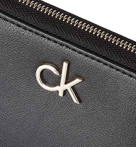 Calvin Klein CKJ Mono HARDW Soft, Accesorio Billetera de Viaje para Mujer, Muselina, One Size