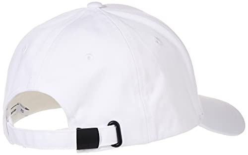 Calvin Klein Cotton Twill Cap Gorra de béisbol, Blanco (White 101), Talla única (Talla del Fabricante: OS) para Hombre