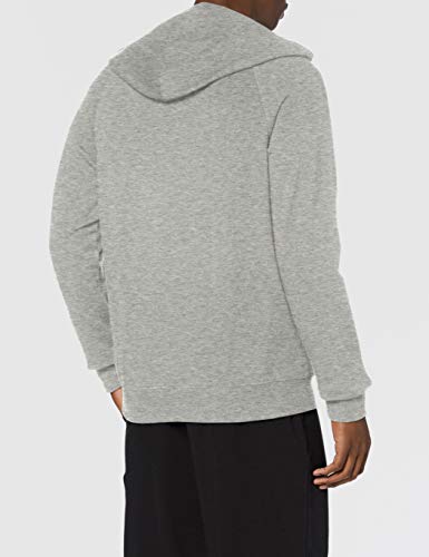 Calvin Klein Full Zip Hoodie Sudadera con Capucha, Grey Heather, S para Hombre