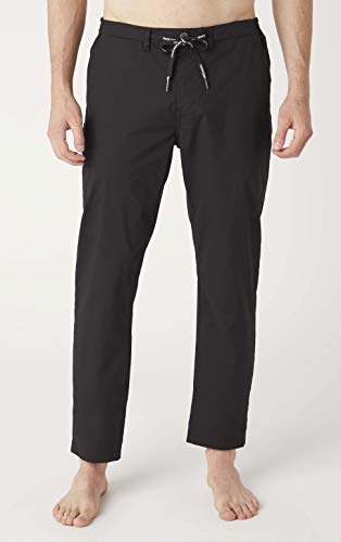 Calvin Klein Jeans Lightweight Slim Chino Pant Pantalones, CK Black, 36W / 32L para Hombre