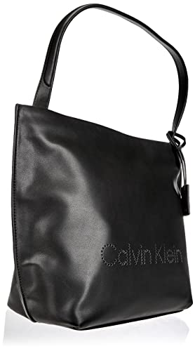 Calvin Klein Set NS Shopper SM para Mujer, CK Black, Medium