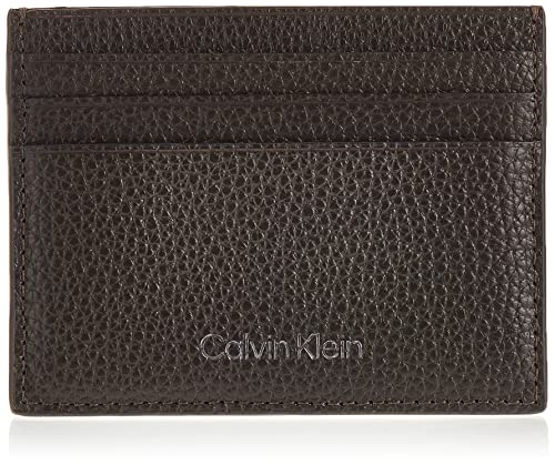Calvin Klein Sportswear, Accesorio Billetera de Viaje para Hombre, Dark Brown, Talla única