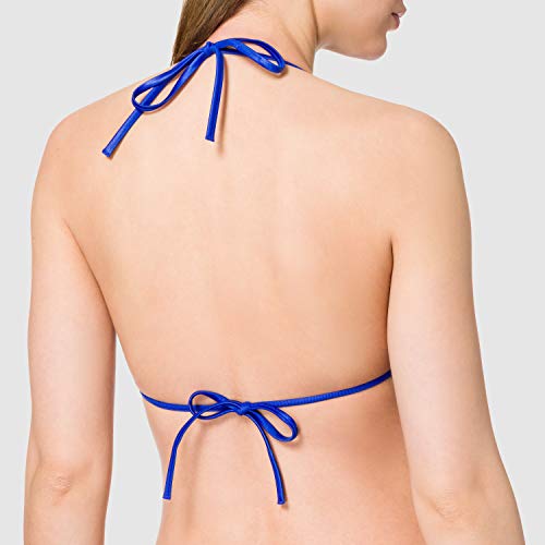 Calvin Klein Triangle-rp Parte Superior de Bikini, Sapphire Blue, M para Mujer