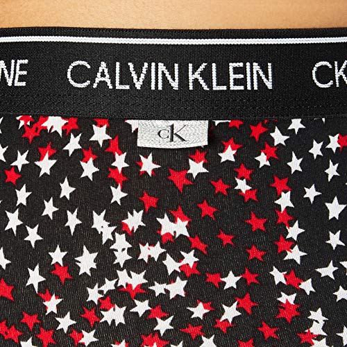 Calvin Klein Trunk 2pk Ropa Interior, Constellation Swirl_Black/ Black, L Unisex Adulto