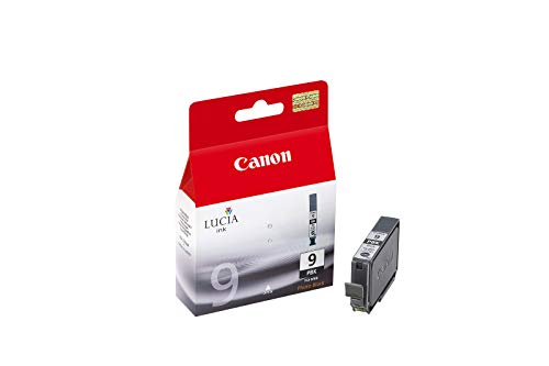 Canon PGI-9 PBK Cartucho de tinta original Foto Negro para Impresora de Inyeccion de tinta Pixma iX7000-PRO9500-PRO9500MarkII