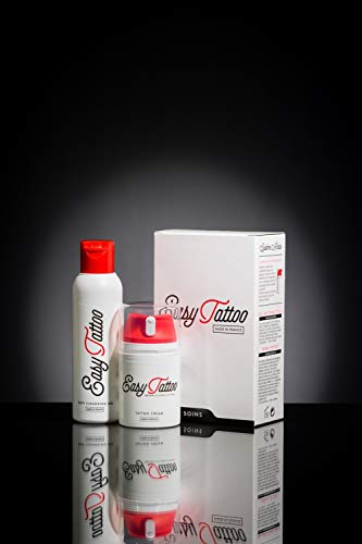 Care after tattoo curativa Easytattoo® Care kit ph jabón neutro y crema cicatrizante después del tatuaje 50ml