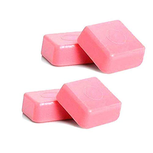 Cera caliente Cera depilatoria caliente de bajo 1 kg, para pieles sensibles, áreas faciales (Rosa)