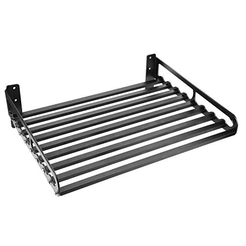 Cerlingwee Rejilla para Horno de microondas, Aluminio Espacial, Resistente, Soporte para Horno de microondas, montado en la Pared, Resistente a la oxidación, para Horno de microondas, para(50 * 40)