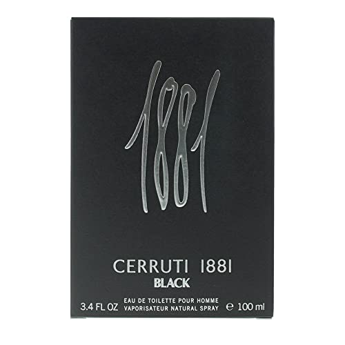 Cerruti 1881 Black Eau de Toilette 100ml Vaporizador