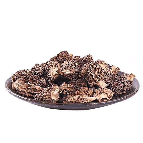 Champiñones secos de Morillas silvestres por hongos chinos de Yunnan Gourmet Morel Diferentes tamaños de Morillas disponibles 2 oz