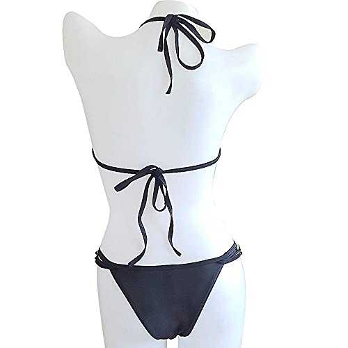 CHEMOXING Bikini Split Briefs Traje de baño para Mujer Traje de baño de Aguas Termales-S