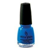 China Glaze Esmalte de uñas con endurecedores - efecto 3D Glitter - Blue Sparrow, 1er Pack (1 x 14 ml)