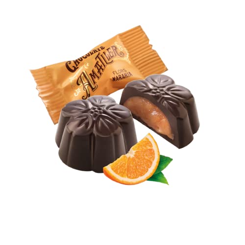 Chocolate Amatller Regalo Original (Caja Regalo Metálica Bombones de Chocolate con Fruta 108gr) Variados