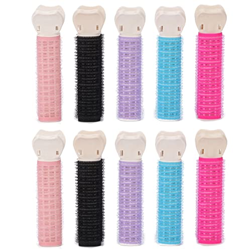 Clip Instantáneo Para Dar Volumen Al Cabello Para Mujeres, 10 Piezas Rizador De Cabello Raíz Del Cabello Natural Fluffy Hair Curlers Rollers Clips, Lavable Reutilizable, Crea Flequillo Con Facilidad,