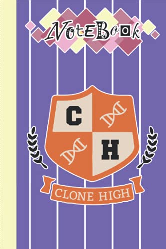 Clone High Notebook Merch for Women Men Teen: Clone High Animated Series Art | Clone High Fanart |Gamer Journal | Diary | Notepad book | Planner Book ... Occasion Gifts in Work Office, Home, School