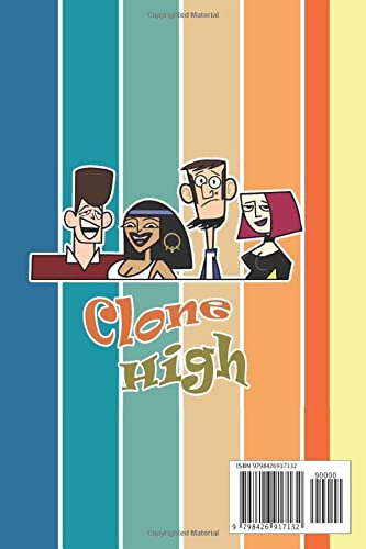 Clone High Sketch Book Merchandise Animated Series for Women Men Teen: Clone High Art | Clone High SketchBook Fanart | Blank Paper Notebook | Journal ... Occasion Gifts in Work Office, Home, School