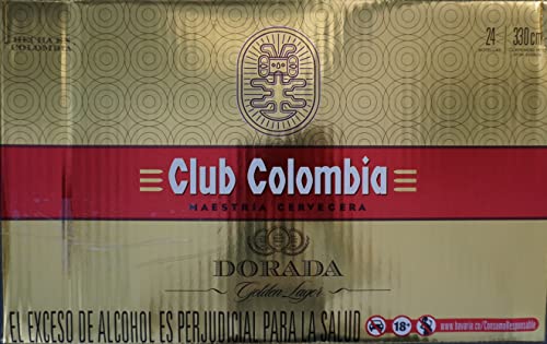Club Colombia Cerveza 330 ml. Caja de 24 unidades.