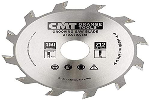 CMT Orange Tools 240.060.07M - Sierra circular para ranurar 180x6x30 z 18 recto