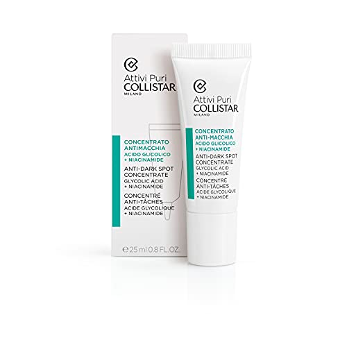 Collistar Concentrado Antimanchas Ácido Glicólico + Niacinamida, Vanilla, 25 Mililitro