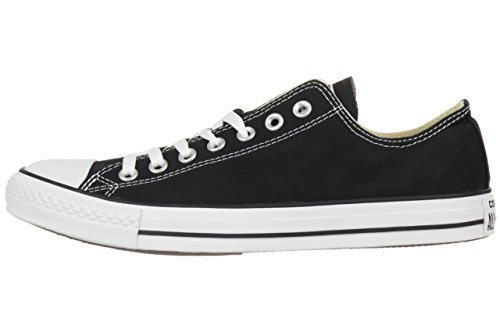 Converse All Star Ox Canvas Zapatillas Negras-UK 7