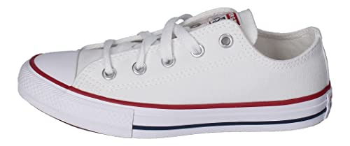 Converse Junior White All Star OX Trainers-UK 11 Kids