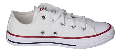 Converse Junior White All Star OX Trainers-UK 11 Kids