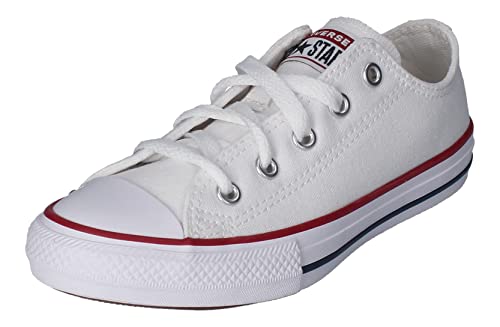 Converse Junior White All Star OX Trainers-UK 11 Kids