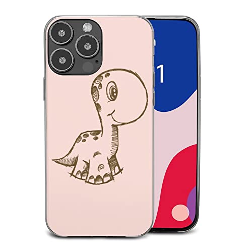 Cool Cute TPU teléfono celular casos básicos diseño divertido dinosaurio niños palo figura para iPhone13 pro max para adultos presentes familia hermano hermana marido esposa padre madre