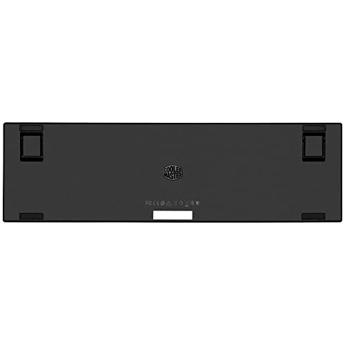 Cooler Master SK653 Teclado Mecánico Inalámbrico - Bluetooth/Híbrido c/Cable, Full-Size, Teclas Flotantes Bajo Perfil, Switches Rojos, Gris Metal, RGB Backlighting, Compatible c/PC & MacOS - Diseño ES