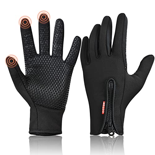 COTOP Guantes de Invierno, Aire Libre a Prueba de Viento Ciclismo Caza Escalada Guantes de Deporte de la Pantalla táctil para Smartphone