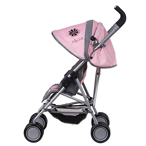 Daisy Chain Silla de Paseo para muñecas Zipp MAX - Recomendado para niños de 4 a 9 años. (Classic Pink)