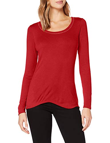 Damart tee Shirt Manches Longues BIOACTIF-58138 Ropa Interior, Rojo Pimiento, L Mujer