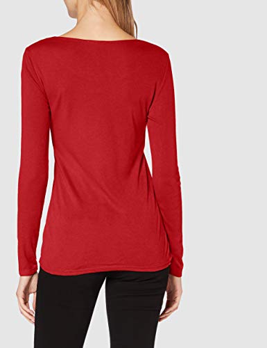 Damart tee Shirt Manches Longues BIOACTIF-58138 Ropa Interior, Rojo Pimiento, L Mujer