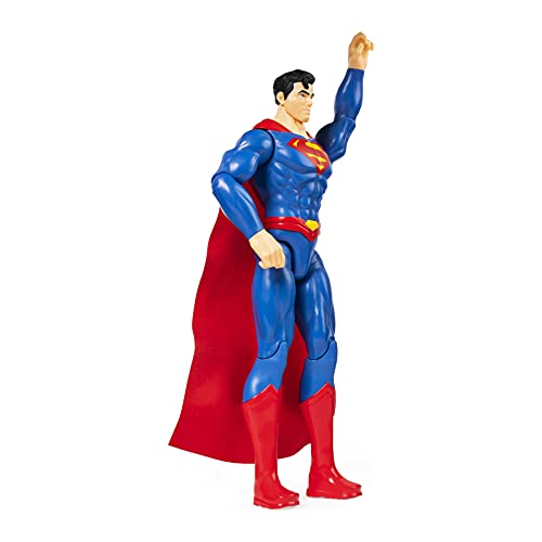DC COMICS - SUPERMAN MUÑECO 30 CM - Figura Superman Articulada de 30 cm Coleccionable - 6056778 - Juguetes niños 3 años +