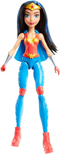 DC Super Hero Girls - Wonder Woman, muñecas Entrenamiento (Mattel DMM24)